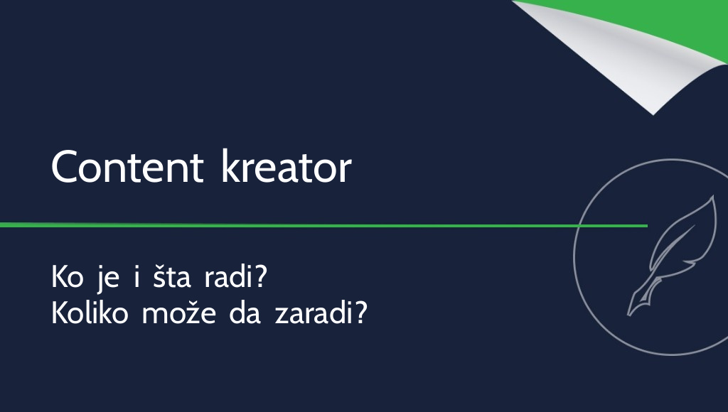 Content kreator – ko je i koliko zarađuje?