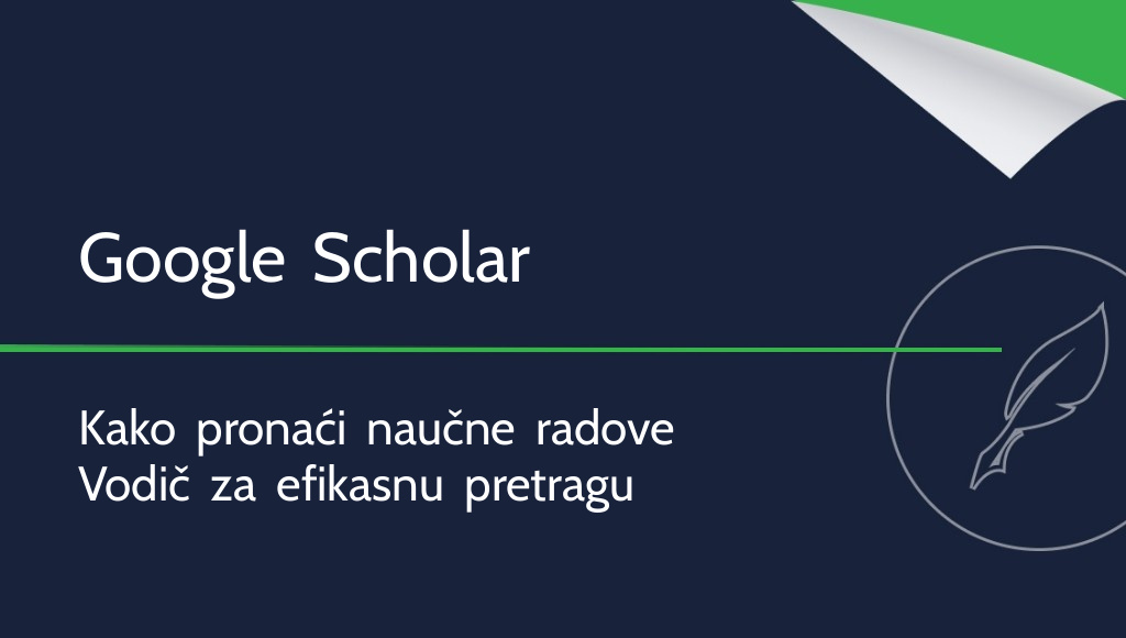 Google Scholar – šta je i kako se koristi?