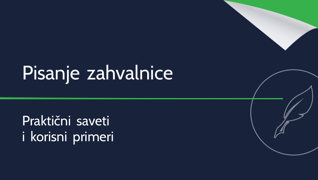 Kako napisati zahvalnicu? Praktični saveti