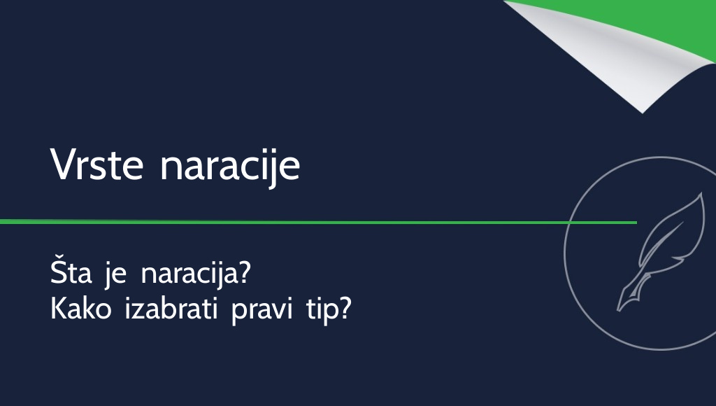 Naracija – šta je i koje vrste postoje?